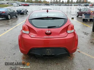2014 Hyundai Veloster RE:FLEX z VIN KMHTC6AD2EU204268, wystawiony jako Copart lot #78651814 z przebiegiem Nie podano mil oraz Szkoda całkowita • Salvage title. Historia ofert i sprzedaży dostępna na DreamBid. Obrazek 6.