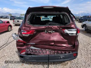 2019 Toyota Highlander LE with VIN 5TDBZRFH1KS957737, listed as a Copart auction lot 54058835 with 112,829 mi miles and Salvage title. Bid and sale history available at DreamBid. Image 6.