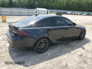 2017 Lexus IS 300 with VIN JTHCM1D22H5016393, listed as a Copart auction lot 59848545 with 77,893 mi miles and Salvage title. Bid and sale history available at DreamBid. Image 3.