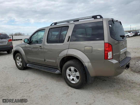 2006 Nissan Pathfinder SE with VIN 5N1AR18UX6C608070, listed as a Copart auction lot 50423295 with 104,889 mi miles and Clean Title. Bid and sale history available at carsss.com. Image 2.