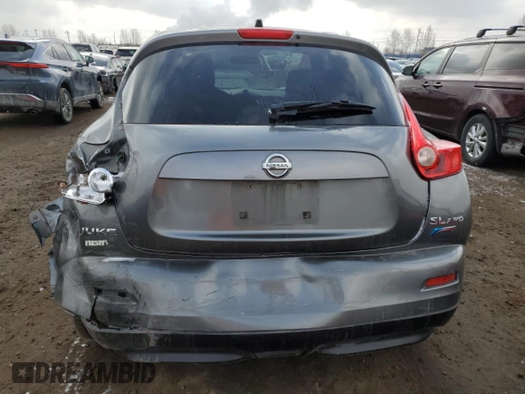 2011 Nissan Juke SL with VIN JN8AF5MV4BT005472, listed as a Copart auction lot 49176755 with 175,350 mi miles and Salvage Title. Bid and sale history available at DreamBid. Image 6.