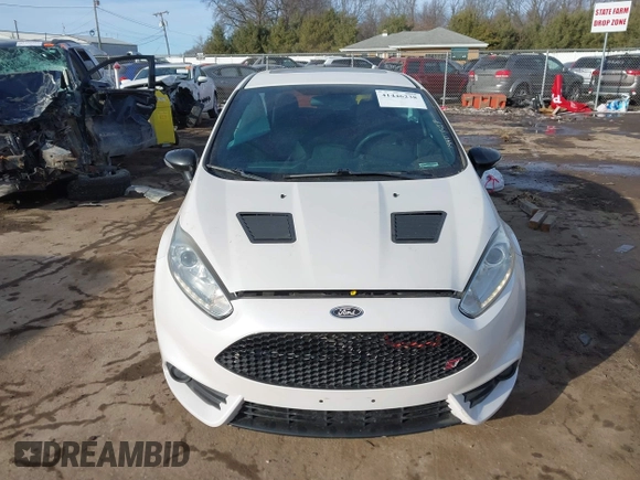 2016 Ford Fiesta ST with VIN 3FADP4GX9GM162598, listed as a IAAI auction lot 41446238 with 71,686 mi miles. Bid and sale history available at carsss.com. Image 12.