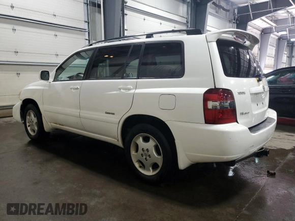 2007 Toyota Highlander w/3rd Row z VIN JTEEP21A770196710, wystawiony jako Copart lot #53292785 z przebiegiem 205 586 mil mil oraz Szkoda całkowita • Salvage title. Historia ofert i sprzedaży dostępna na DreamBid. Obrazek 2.