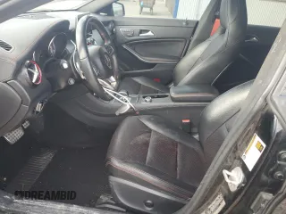 2015 Mercedes-Benz CLA 45 AMG with VIN WDDSJ5CB5FN198513, listed as a Copart auction lot 46956165 with 79,948 mi miles and Salvage title. Bid and sale history available at DreamBid. Image 7.