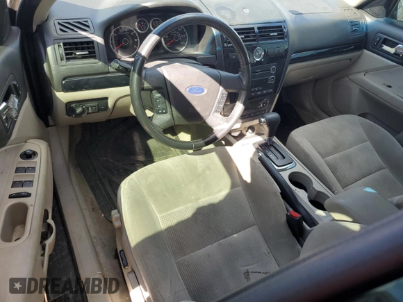 2008 Ford Fusion SEL with VIN 3FAHP08138R235103, listed as a Copart auction lot 48920245 with 0 mi miles and Clean Title. Bid and sale history available at carsss.com. Image 8.