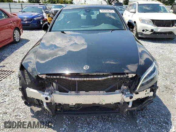 2019 Mercedes-Benz C 300 with VIN 55SWF8DB9KU297937, listed as a Copart auction lot 64764675 with 73,831 mi miles and Salvage title. Bid and sale history available at DreamBid. Image 5.