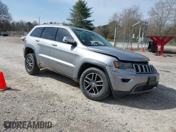 2017 Jeep Grand Cherokee Limited with VIN 1C4RJEBG5HC867724, listed as a IAAI auction lot 41749355 with 138,255 mi miles. Bid and sale history available at carsss.com. Image 1.
