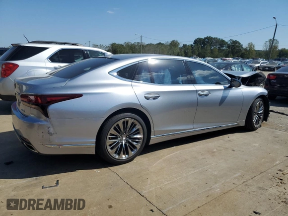 2021 Lexus LS 500 z VIN JTHD51FF8M5013672, wystawiony jako Copart lot #74357794 z przebiegiem 80 191 mil mil oraz Szkoda całkowita • Salvage title. Historia ofert i sprzedaży dostępna na DreamBid. Obrazek 3.