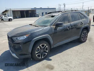 2019 Toyota RAV4 Adventure with VIN 2T3J1RFV4KW034532, listed as a Copart auction lot 53875385 with 63,051 mi miles and Salvage title. Bid and sale history available at DreamBid. Image 1.