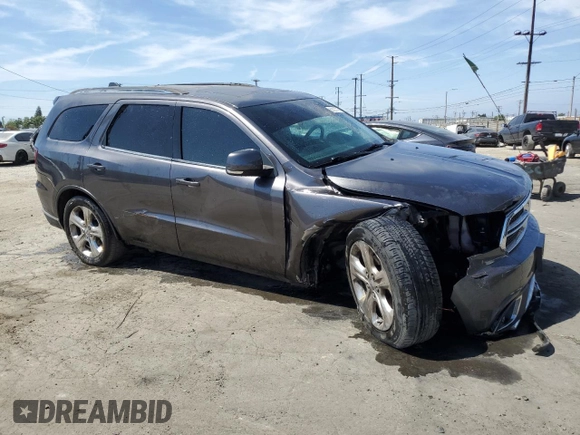 2015 Dodge Durango Limited z VIN 1C4RDJDG9FC240552, wystawiony jako Copart lot #58221145 z przebiegiem 121 882 mil mil oraz Szkoda całkowita • Salvage title. Historia ofert i sprzedaży dostępna na DreamBid. Obrazek 4.