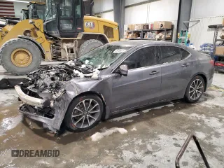 2017 Acura TLX V6 w/Technology Pkg with VIN 19UUB2F57HA001759, listed as a Copart auction lot 49749975 with 64,575 mi miles and Salvage Title. Bid and sale history available at carsss.com. Image 1.