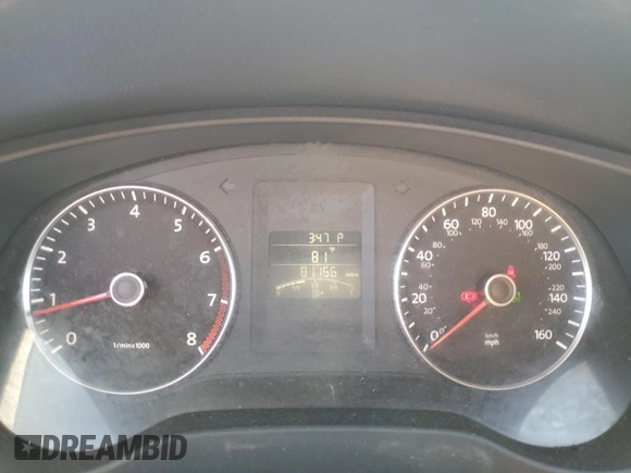 2012 Volkswagen Jetta SE with VIN 3VWDP7AJ1CM078086, listed as a Copart auction lot 59715025 with 81,156 mi miles and Clean title. Bid and sale history available at DreamBid. Image 9.
