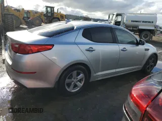 2014 Kia Optima LX with VIN KNAGM4A75E5495602, listed as a Copart auction lot 49712855 with 175,944 mi miles and Clean Title. Bid and sale history available at carsss.com. Image 3.