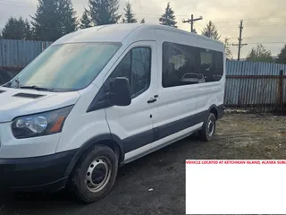 2017 Ford Transit XL with VIN 1FBAX2CM6HKA80340, listed as a Copart auction lot 75264884 with Not Provided miles and Salvage Title. Bid and sale history available at carsss.com. Image 1.