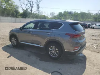 2019 Hyundai Santa Fe SE with VIN 5NMS2CAD7KH135680, listed as a Copart auction lot 59698015 with 88,492 mi miles and Salvage title. Bid and sale history available at DreamBid. Image 2.