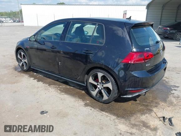 2016 Volkswagen Golf GTI SE with VIN 3VW4T7AU6GM039229, listed as a IAAI auction lot 42073161 with 74,049 mi miles. Bid and sale history available at carsss.com. Image 3.