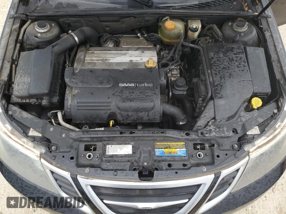 2010 Saab 9-3 z VIN YS3FA4CY8A1610300, wystawiony jako Copart lot #55986745 z przebiegiem 203 536 mil mil oraz Czysty tytuł • Clean title. Historia ofert i sprzedaży dostępna na DreamBid. Obrazek 11.