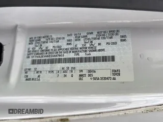 2014 Ford Econoline Cargo Commercial with VIN 1FTNS2EW6EDA97603, listed as a Copart auction lot 47958945 with 112,974 mi miles and Clean Title. Bid and sale history available at carsss.com. Image 10.