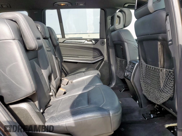 2017 Mercedes-Benz GLS 550 with VIN 4JGDF7DE9HA776627, listed as a Copart auction lot 56733755 with 89,242 mi miles and Salvage title. Bid and sale history available at DreamBid. Image 11.