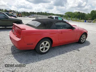 2007 Ford Mustang GT Deluxe with VIN 1ZVHT85H675346717, listed as a Copart auction lot 54911565 with 194,020 mi miles and Salvage title. Bid and sale history available at DreamBid. Image 3.