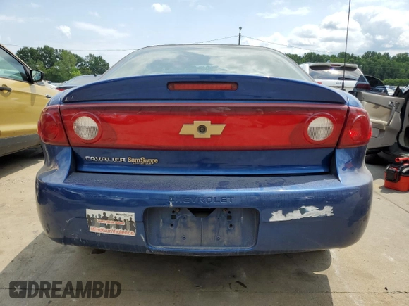 2004 Chevrolet Cavalier with VIN 1G1JC12F147215167, listed as a Copart auction lot 66800194 with 99,107 mi miles and Salvage Title. Bid and sale history available at carsss.com. Image 6.