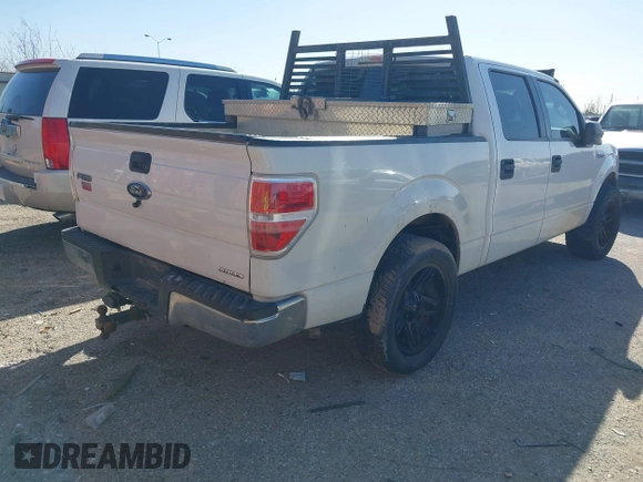 2013 Ford F-150 XL with VIN 1FTFW1CF4DKE54616, listed as a IAAI auction lot 41484839 with 266,569 mi miles and . Bid and sale history available at DreamBid. Image 4.