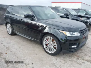 2015 Land Rover Range Rover Sport Supercharged with VIN SALWR2TF4FA611687, listed as a IAAI auction lot 41570022 with 112,362 mi miles and . Bid and sale history available at DreamBid. Image 1.