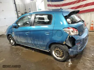 2017 Mitsubishi Mirage ES with VIN ML32A3HJ2HH007035, listed as a Copart auction lot 44550065 with 141,506 mi miles and Salvage Title. Bid and sale history available at carsss.com. Image 2.