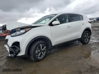 2022 Kia Sportage LX with VIN KNDPM3AC5N7021535, listed as a Copart auction lot 45362625 with 74,624 mi miles and Salvage Title. Bid and sale history available at carsss.com. Image 1.