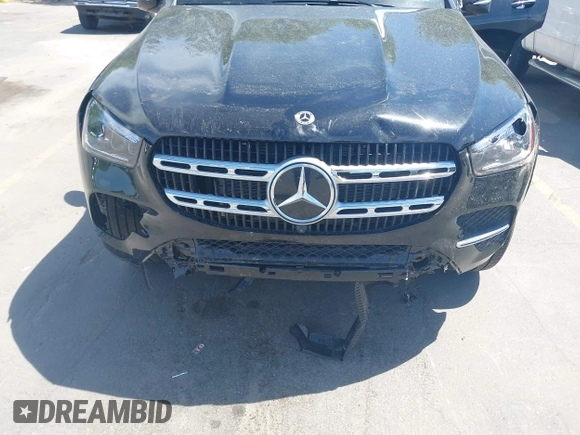 2025 Mercedes-Benz GLE 450 with VIN 4JGFB5KBXSB367572, listed as a IAAI auction lot 42397977 with 10,032 mi miles and . Bid and sale history available at DreamBid. Image 6.
