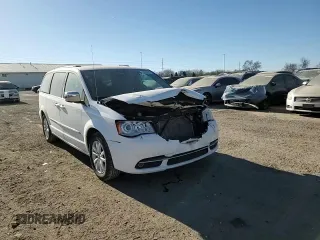 2015 Chrysler Town & Country Limited Platinum with VIN 2C4RC1GG6FR742540, listed as a Copart auction lot 42655965 with 135,227 mi miles and Salvage Title. Bid and sale history available at carsss.com. Image 12.