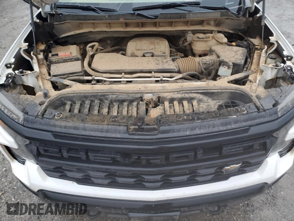 2022 Chevrolet Silverado 1500 with VIN 3GCPDAEK9NG640617, listed as a Copart auction lot 44462135 with 53,984 mi miles and Salvage Title. Bid and sale history available at DreamBid. Image 11.