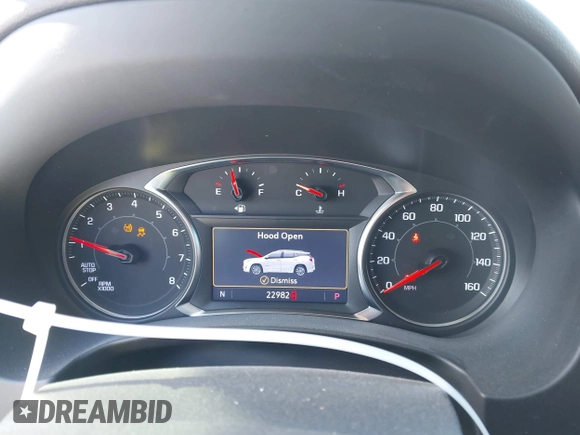 2022 GMC Terrain AT4 with VIN 3GKALYEV0NL258113, listed as a IAAI auction lot 41202956 with 22,982 mi miles and . Bid and sale history available at DreamBid. Image 7.