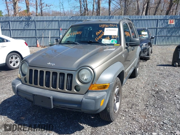 2005 Jeep Liberty Sport with VIN 1J4GL48K35W568972, listed as a IAAI auction lot 41980884 with 198,430 mi miles and . Bid and sale history available at DreamBid. Image 12.