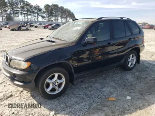 2003 BMW X5 3.0i with VIN 5UXFA53523LV97651, listed as a Copart auction lot 50565265 with 176,188 mi miles and Salvage Title. Bid and sale history available at carsss.com. Image 1.