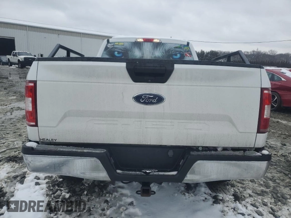 2018 Ford F-150 XL with VIN 1FTMF1EB9JFE54679, listed as a Copart auction lot 45195615 with 119,117 mi miles and Salvage title. Bid and sale history available at DreamBid. Image 6.