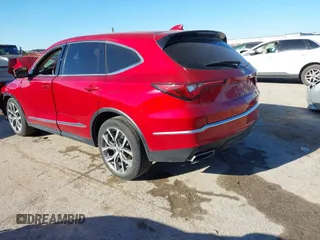 2022 Acura MDX Technology с VIN 5J8YD9H49NL002095, выставлен на аукционе IAAI как лот 41808603 с пробегом Не указан миль и . История ставок и продаж доступна на DreamBid. Изображение 3.