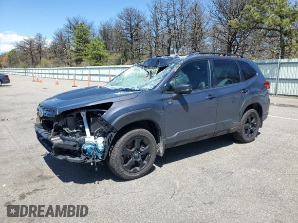 2024 Subaru Forester Wilderness with VIN JF2SKAJC6RH427250, listed as a Copart auction lot 55558725 with 17,912 mi miles and Salvage title. Bid and sale history available at DreamBid. Image 1.