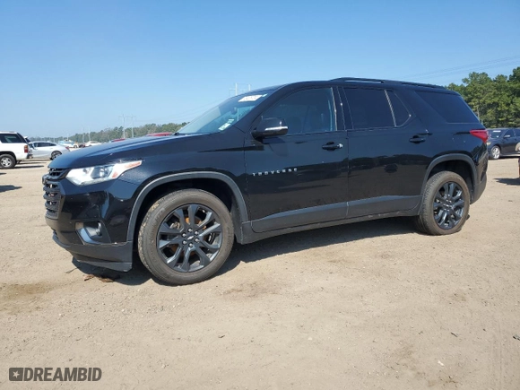 2019 Chevrolet Traverse RS with VIN 1GNERJKX4KJ131173, listed as a Copart auction lot 72408704 with 115,477 mi miles and Salvage Title. Bid and sale history available at carsss.com. Image 1.