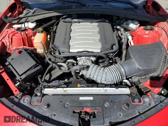 2016 Chevrolet Camaro 2SS with VIN 1G1FH1R70G0147401, listed as a Copart auction lot 62772105 with 104,345 mi miles and Salvage title. Bid and sale history available at DreamBid. Image 11.