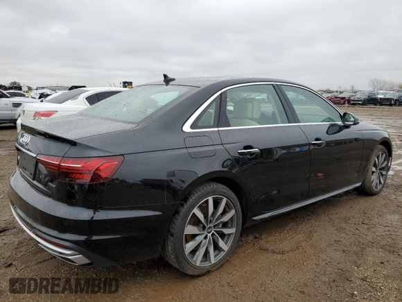 2022 Audi A4 Premium z VIN WAUABAF43NN001312, wystawiony jako Copart lot #78381784 z przebiegiem 15 552 mil mil oraz Szkoda całkowita • Salvage title. Historia ofert i sprzedaży dostępna na DreamBid. Obrazek 3.