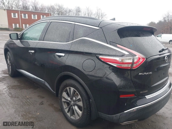 2015 Nissan Murano SL with VIN 5N1AZ2MH8FN203666, listed as a IAAI auction lot 41468871 with 103,269 mi miles. Bid and sale history available at carsss.com. Image 3.