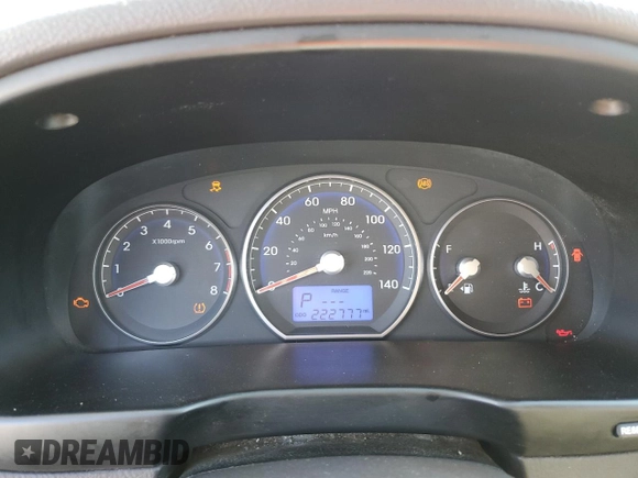 2010 Hyundai Santa Fe GLS z VIN 5NMSG3AB9AH361783, wystawiony jako Copart lot #52111135 z przebiegiem 222 777 mil mil oraz Szkoda całkowita • Salvage title. Historia ofert i sprzedaży dostępna na DreamBid. Obrazek 9.