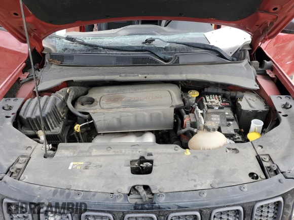 2020 Jeep Compass Trailhawk with VIN 3C4NJDDB7LT214691, listed as a Copart auction lot 55419415 with Not provided miles and Non repairable. Bid and sale history available at DreamBid. Image 11.