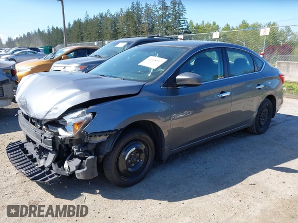 2019 Nissan Sentra SV with VIN 3N1AB7APXKY287653, listed as a IAAI auction lot 42068917 with 98,306 mi miles and . Bid and sale history available at DreamBid. Image 23.