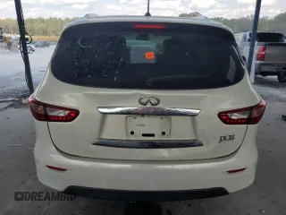2013 Infiniti JX35 with VIN 5N1AL0MN3DC330524, listed as a Copart auction lot 72678044 with 0 mi miles and Salvage Title. Bid and sale history available at carsss.com. Image 6.