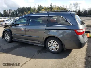 2013 Honda Odyssey LX with VIN 5FNRL5H20DB041818, listed as a Copart auction lot 50827075 with 132,475 mi miles and Salvage Title. Bid and sale history available at carsss.com. Image 2.