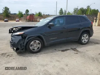 2015 Jeep Cherokee Sport z VIN 1C4PJLAB7FW631413, wystawiony jako Copart lot #54123535 z przebiegiem Nie podano mil oraz Szkoda całkowita • Salvage title. Historia ofert i sprzedaży dostępna na DreamBid. Obrazek 1.