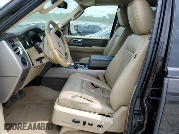 2013 Ford Expedition XLT with VIN 1FMJU1J54DEF38584, listed as a Copart auction lot 54978985 with 180,035 mi miles and Salvage title. Bid and sale history available at DreamBid. Image 7.
