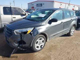 2017 Ford Escape S with VIN 1FMCU0F7XHUA93552, listed as a IAAI auction lot 41456973 with 214,856 mi miles. Bid and sale history available at carsss.com. Image 17.